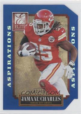 2013 Panini Elite - [Base] - Aspirations Die-Cut #49 - Jamaal Charles /75