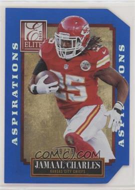 2013 Panini Elite - [Base] - Aspirations Die-Cut #49 - Jamaal Charles /75