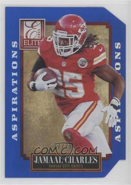 2013 Panini Elite - [Base] - Aspirations Die-Cut #49 - Jamaal Charles /75