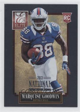 2013 Panini Elite - [Base] - National Convention VIP #166 - Marquise Goodwin /5