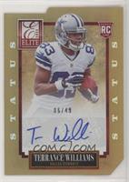 Terrance Williams #/49