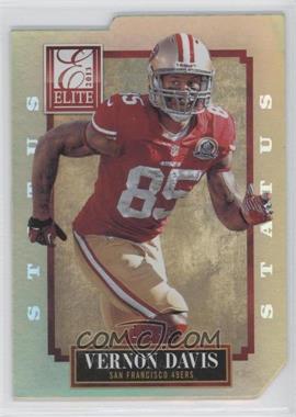 2013 Panini Elite - [Base] - Status Gold Die-Cut #88 - Vernon Davis /49