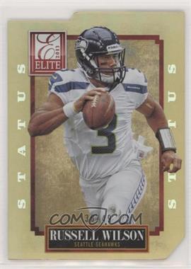 2013 Panini Elite - [Base] - Status Gold Die-Cut #89 - Russell Wilson /49