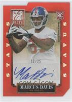 Marcus Davis #/25