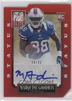 Marquise Goodwin #/25