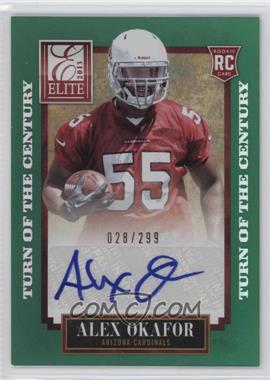 2013 Panini Elite - [Base] - Turn of the Century Rookie Signatures #106 - Alex Okafor /299