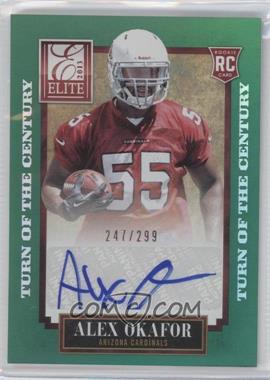 2013 Panini Elite - [Base] - Turn of the Century Rookie Signatures #106 - Alex Okafor /299