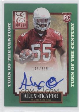 2013 Panini Elite - [Base] - Turn of the Century Rookie Signatures #106 - Alex Okafor /299