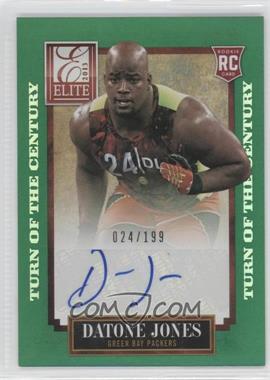 2013 Panini Elite - [Base] - Turn of the Century Rookie Signatures #124 - Datone Jones /199