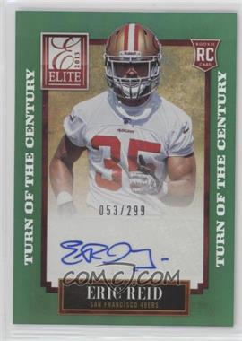 2013 Panini Elite - [Base] - Turn of the Century Rookie Signatures #133 - Eric Reid /299