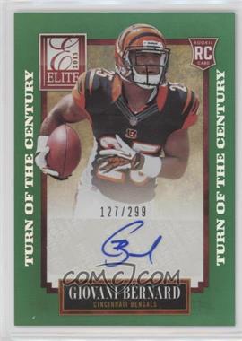 2013 Panini Elite - [Base] - Turn of the Century Rookie Signatures #136 - Giovani Bernard /299