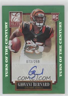 2013 Panini Elite - [Base] - Turn of the Century Rookie Signatures #136 - Giovani Bernard /299