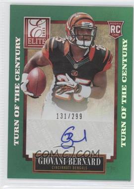 2013 Panini Elite - [Base] - Turn of the Century Rookie Signatures #136 - Giovani Bernard /299