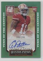 Quinton Patton [Noted] #/299