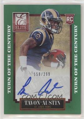 2013 Panini Elite - [Base] - Turn of the Century Rookie Signatures #190 - Tavon Austin /299