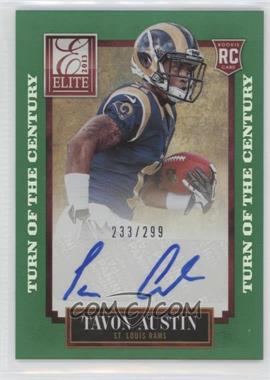 2013 Panini Elite - [Base] - Turn of the Century Rookie Signatures #190 - Tavon Austin /299