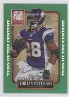 Adrian Peterson (uncorrected error: no number, should be 57) #/199