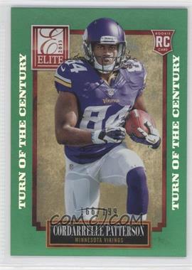 2013 Panini Elite - [Base] - Turn of the Century #120 - Cordarrelle Patterson /199