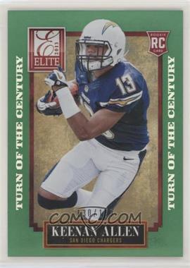 2013 Panini Elite - [Base] - Turn of the Century #149 - Keenan Allen /199