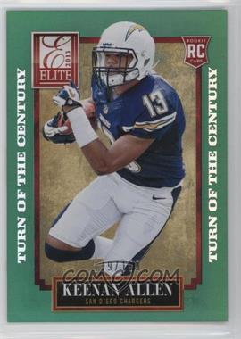 2013 Panini Elite - [Base] - Turn of the Century #149 - Keenan Allen /199