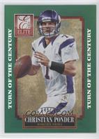 Christian Ponder #/199