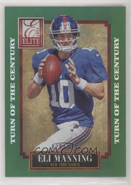 2013 Panini Elite - [Base] - Turn of the Century #64 - Eli Manning /199