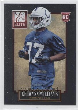 2013 Panini Elite - [Base] #153 - Kerwynn Williams /999