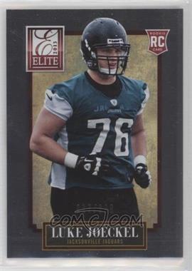 2013 Panini Elite - [Base] #158 - Luke Joeckel /999