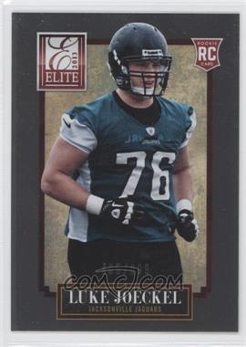 2013 Panini Elite - [Base] #158 - Luke Joeckel /999