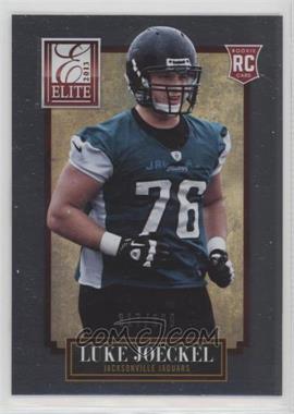 2013 Panini Elite - [Base] #158 - Luke Joeckel /999