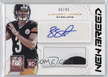 2013 Panini Elite - New Breed - Signatures Prime #25 - Landry Jones /49