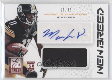 2013 Panini Elite - New Breed - Signatures #16 - Markus Wheaton /99