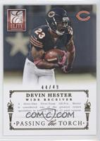 Devin Hester, Patrick Peterson #/49