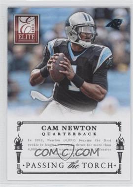 2013 Panini Elite - Passing the Torch - Silver #4 - Cam Newton, Andrew Luck