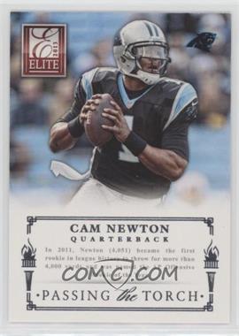 2013 Panini Elite - Passing the Torch - Silver #4 - Cam Newton, Andrew Luck