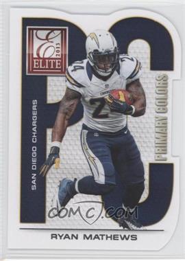 2013 Panini Elite - Primary Colors - Silver #17 - Ryan Mathews