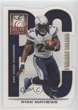 2013 Panini Elite - Primary Colors - Silver #17 - Ryan Mathews