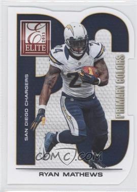 2013 Panini Elite - Primary Colors - Silver #17 - Ryan Mathews