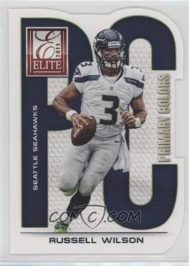 2013 Panini Elite - Primary Colors - Silver #18 - Russell Wilson