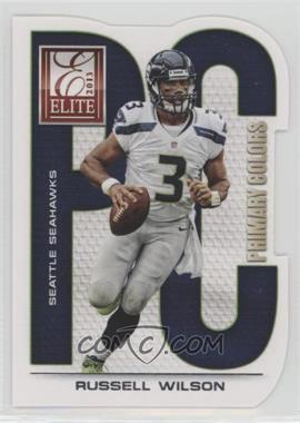 2013 Panini Elite - Primary Colors - Silver #18 - Russell Wilson