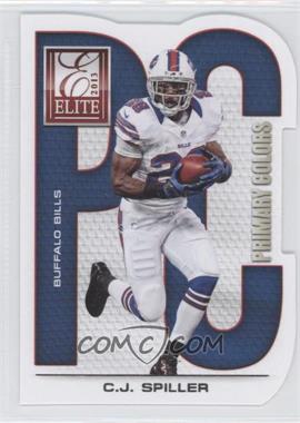 2013 Panini Elite - Primary Colors - Silver #7 - C.J. Spiller