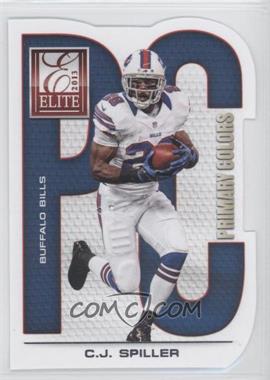 2013 Panini Elite - Primary Colors - Silver #7 - C.J. Spiller