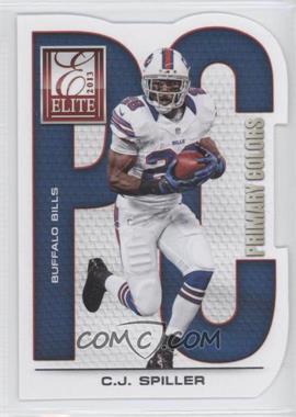 2013 Panini Elite - Primary Colors - Silver #7 - C.J. Spiller