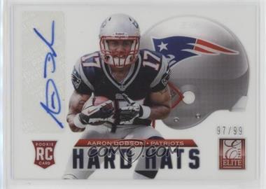 2013 Panini Elite - Rookie Hard Hats - Signatures #1 - Aaron Dobson /99