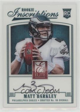 2013 Panini Elite - Rookie Inscriptions - Black Ink #2 - Matt Barkley