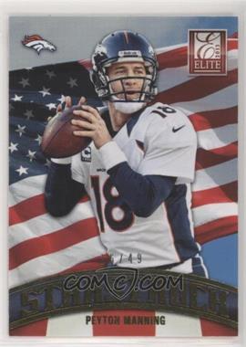 2013 Panini Elite - Starstruck - Gold #8 - Peyton Manning /49 [EX to NM]