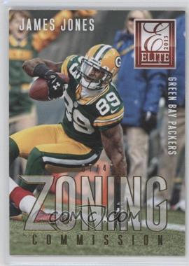 2013 Panini Elite - Zoning Commission - Gold #11 - James Jones /49