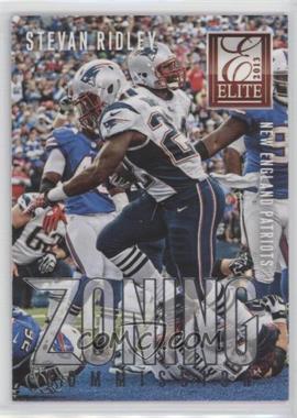 2013 Panini Elite - Zoning Commission - Silver #4 - Stevan Ridley