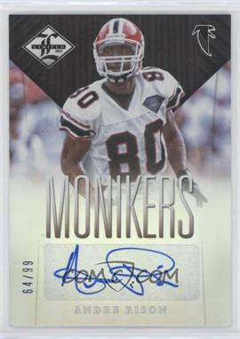 2013 Panini Limited - [Base] - Monikers Silver #101 - Andre Rison /99