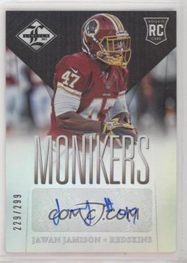 2013 Panini Limited - [Base] - Monikers Silver #175 - Jawan Jamison /299